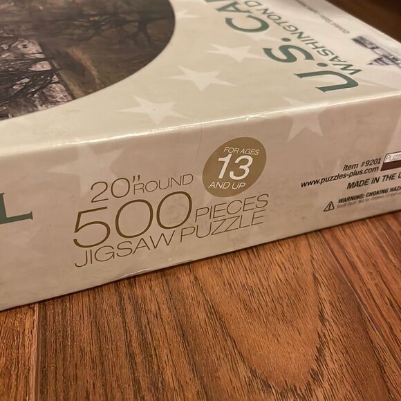 US Capitol Puzzle | 500 pieces | Round shape - Picture 3 of 6